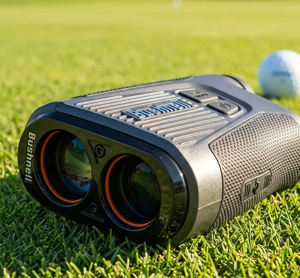 Interrupteur Slope-Switch du Bushnell Tour V7 Shift — bague rouge mode compétition