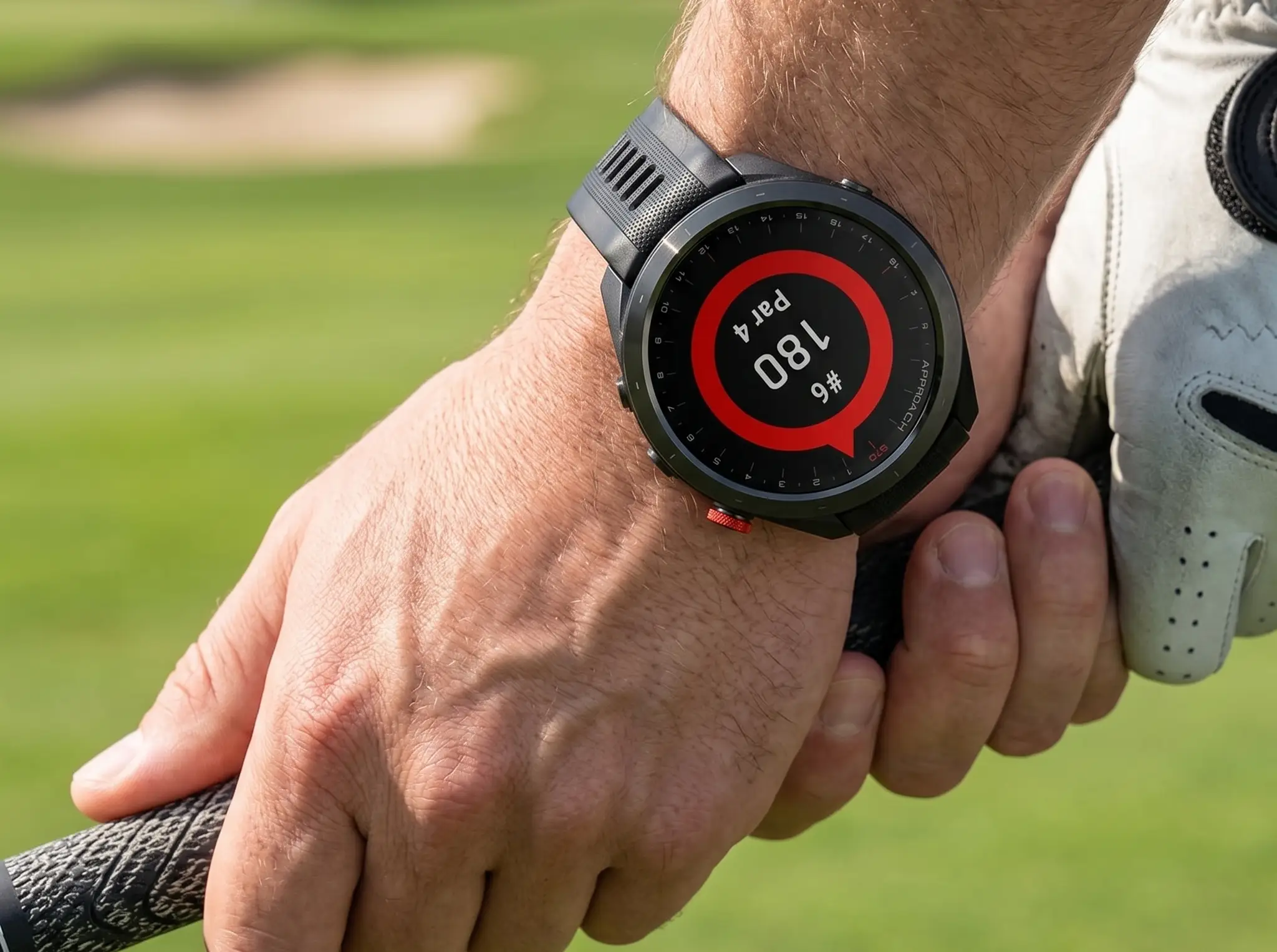 Garmin Approach S70 — écran AMOLED et interface Garmin Connect en détail